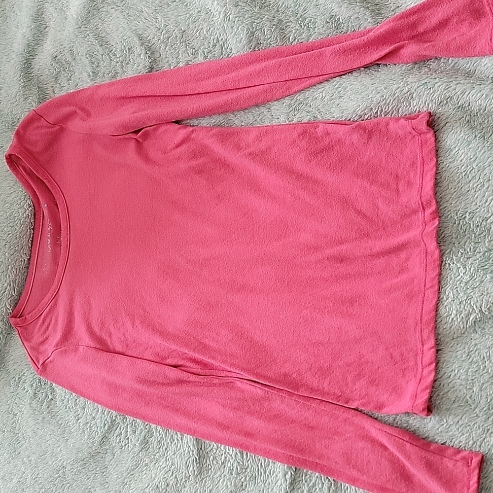 Aeropostale long sleeve pink top